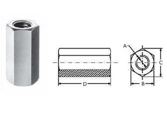 Светильник Шестигранная гайкаs Din - 6330