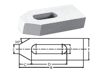 Зажим для ремня Flat Din - 6134